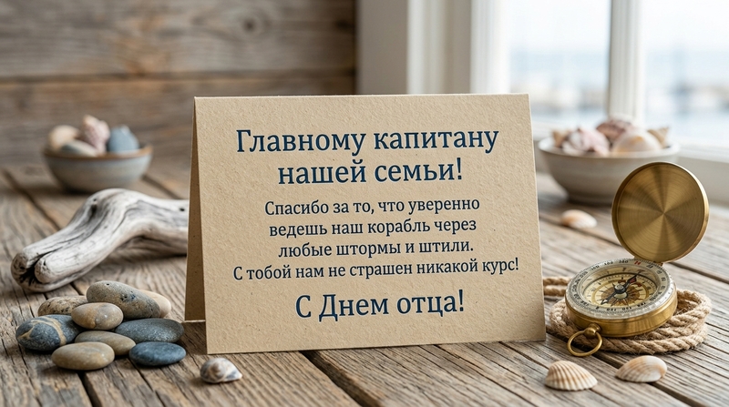 папе капитану