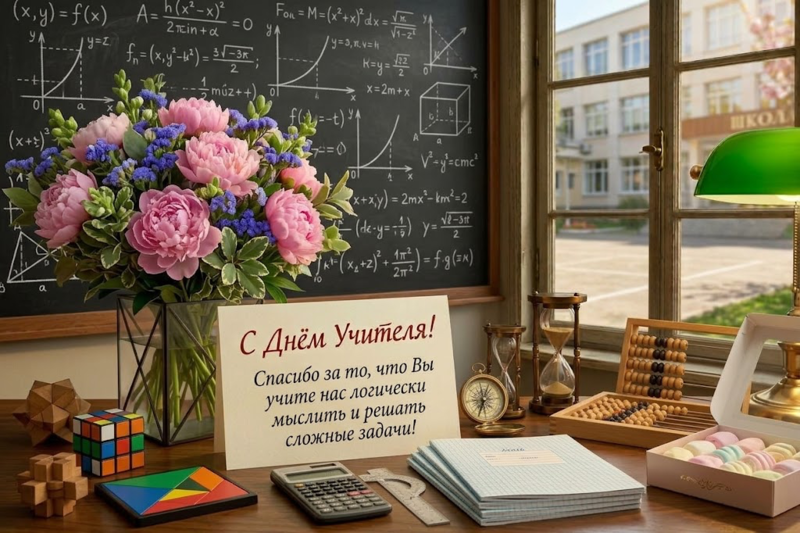 поздравление для математика