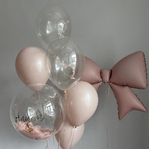 Set of balls "Powdery miracle" with delivery Saint Petersburg