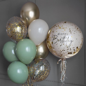 Set of balls "Golden sand" with delivery Saint Petersburg