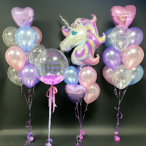 Unicorn Balloon Set with delivery Saint Petersburg