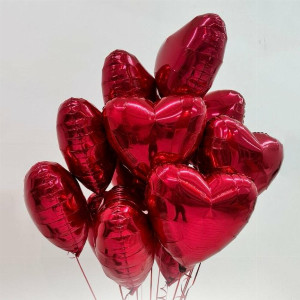 Fountain of heart balls with delivery Saint Petersburg