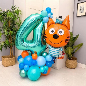 Balloon Set "Cookie the Sailor" with delivery Saint Petersburg
