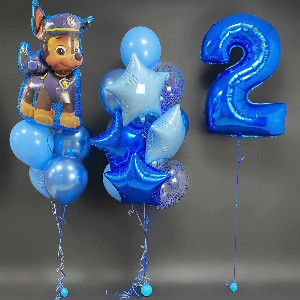 Hero on a Mission Balloon Set with delivery Saint Petersburg
