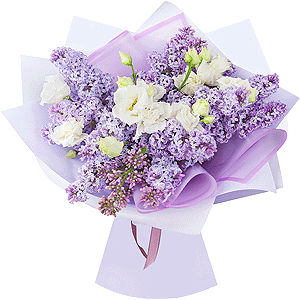 Lilac whisper with delivery Bataysk