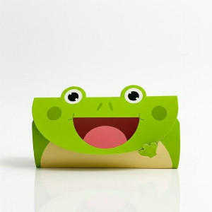 Greeting Card "Cheerful Frog" with delivery Saint Petersburg