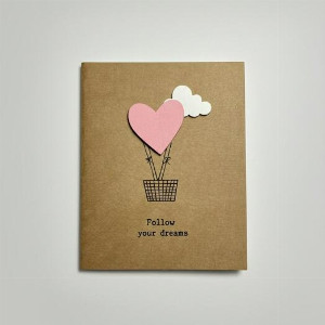 Follow Your Dreams 3D Card with delivery Saint Petersburg