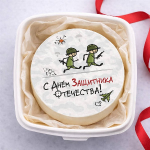 Бенто-торт "С днем защитника отечества"
