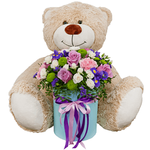 Venus with teddy bear with delivery Moscow