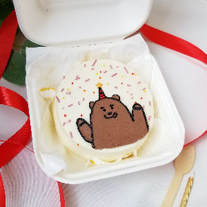 Chocolate Triumph Bento Cake with delivery Perm