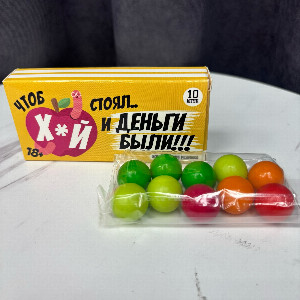 Жевательная резинка "Чтоб деньги были" 10 шт с доставкой в Перми