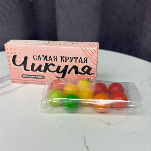 Жевательная резинка "Самая крутая чикуля" 10 шт с доставкой в Перми