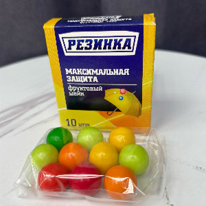 Жевательная резинка "Фруктовый шейк" 10 шт с доставкой в Перми