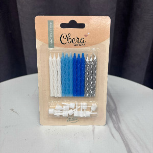Candles "Blue Wave" 12 pcs. with delivery Perm