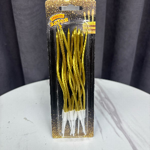 Candles "Golden Waves" 12 pcs. with delivery Perm