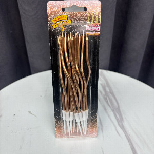 Candles "Bronze Waves" 12 pcs. with delivery Perm