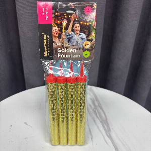 Sparkler Candles "Golden Glow" 4 pcs. 14 cm with delivery Perm