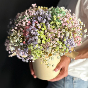 Arrangement "Rainbow Haze" with delivery Ufa