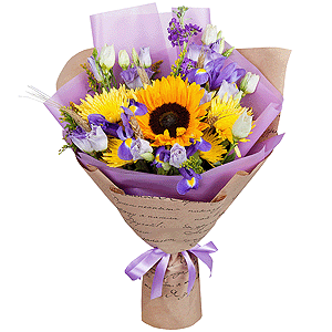 The radiance of the day with delivery Moscow