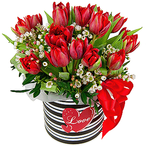 Blooming spring with delivery Moscow