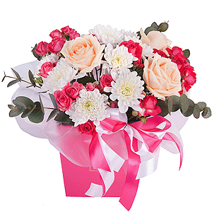 Flower dessert with delivery Moscow
