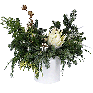Composition &ldquo;Winter Forest&rdquo; with delivery Saint Petersburg
