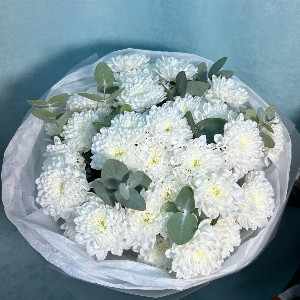 Bouquet "Snow Glow" with delivery Omsk