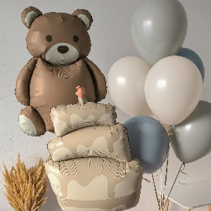 Set of balloons "Mishkina joy" with delivery Saint Petersburg