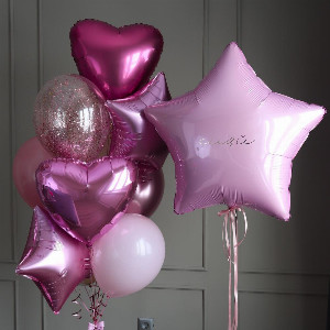 Set of balloons "Star Shine" with delivery Saint Petersburg