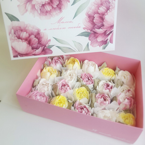 Зефирная коробочка "Мама, я люблю тебя" с доставкой в Санкт-Петербурге