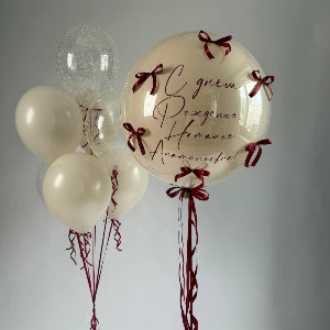 Balloon Set "Velvet Chic" with delivery Saint Petersburg