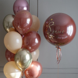 Balloon Set "Terracotta Luxury" with delivery Saint Petersburg