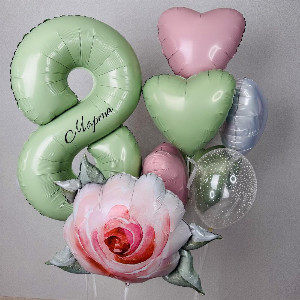 Balloon Set "Spring Charm" with delivery Saint Petersburg