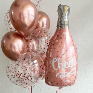 Balloon Set "Pink Brut" with delivery Saint Petersburg