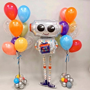 Balloon Set "Planet of Robots" with delivery Saint Petersburg