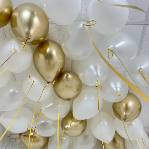 Balloon Set "White Breeze" with delivery Saint Petersburg