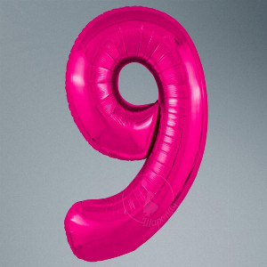 Ball "Fuchsia number 9" with delivery Saint Petersburg