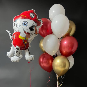 Set of balloons "Brave Rescuer" with delivery Saint Petersburg