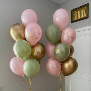Balloons for a girl "Feeling of the holiday" with delivery Voronezh