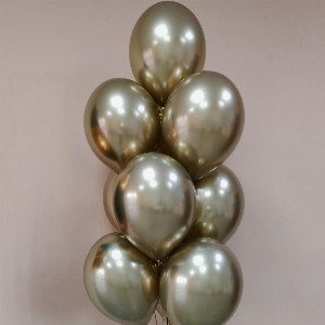 Balloon fountain "Golden glitter" with delivery Voronezh