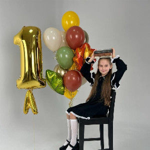 Balloons for school "First-grader" with delivery Saint Petersburg