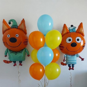 Balloon Set "Korzhik and Kompot" with delivery Omsk