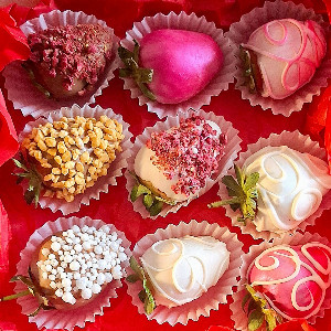 Strawberry Paradise Set with delivery Sevastopol