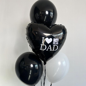 Balloon Fountain "I Love Dad" with delivery Saint Petersburg