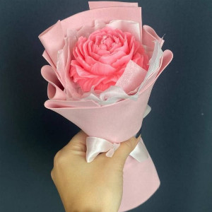 Candle "Pink Peony" with delivery Nizhniy-Novgorod