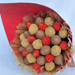 Strawberry Set "Delicious. Period." with delivery Voronezh