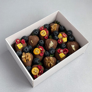 Chocolate-Covered Strawberries "Exotic Mix" with delivery Tyumen