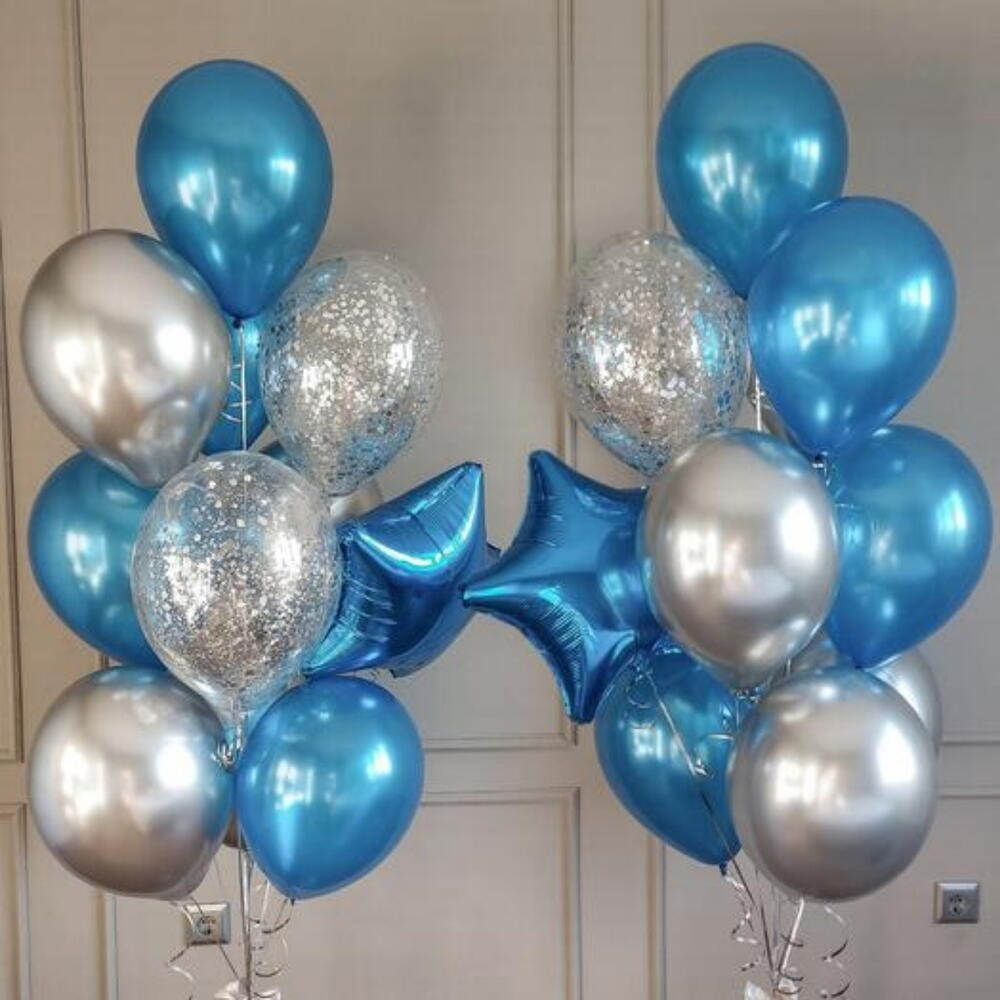 Balloon Fountain "Heavenly Day" with delivery Voronezh