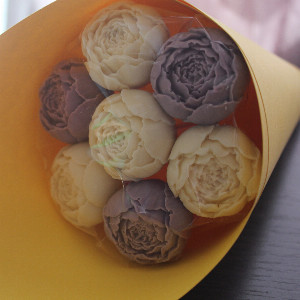 Chocolate Bouquet "Peony Delight" with delivery Saint Petersburg