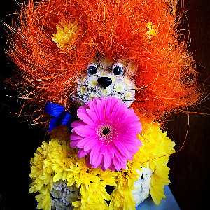 Lion Flower Composition with delivery Saint Petersburg